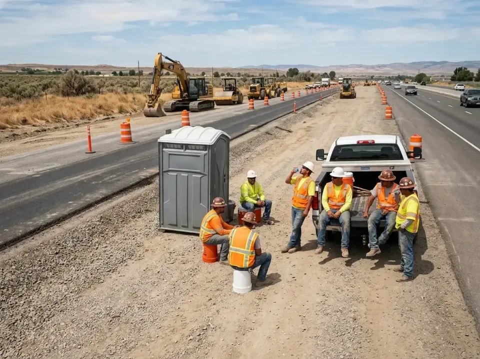 highway-road-construction-crew-007 — frequently asked questions, Porta Potty and Restroom Rentals in St. John, MO